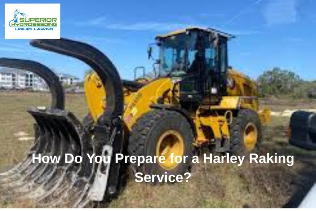 Harley raking